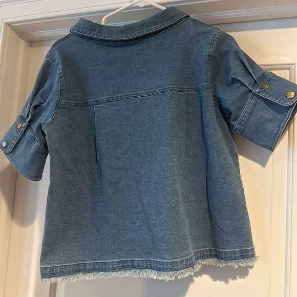 Fate denim top - Picture 2 of 2